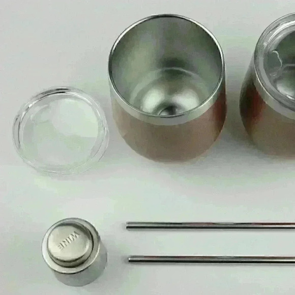 NEW! Penshmark Stainless Steel Rose Gold Tumbler Set - Picture 3 of 8